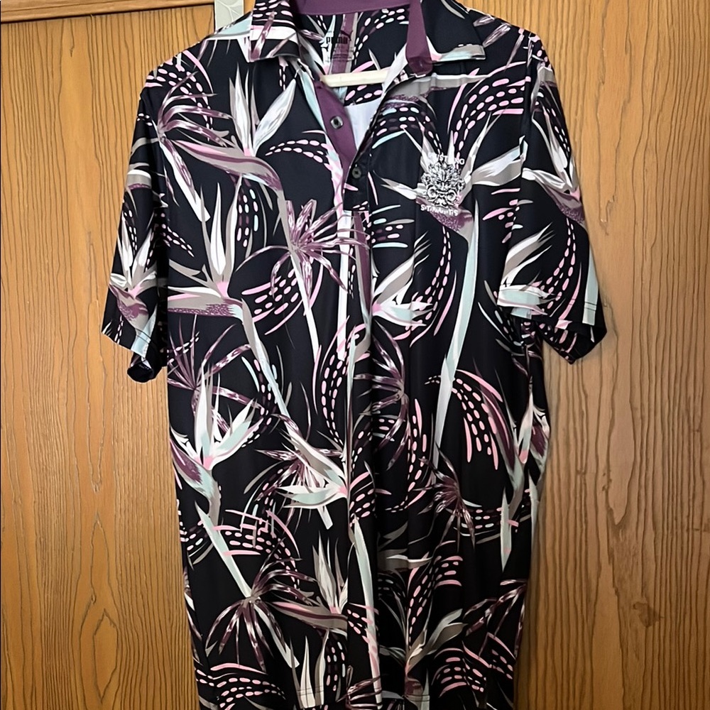 Puma Patterned Polo Shirt for PGA whistling straights